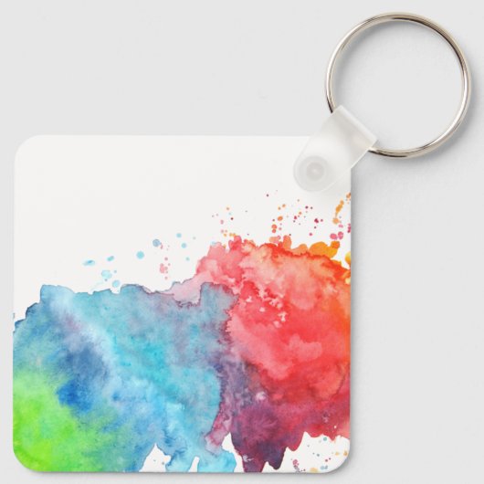 Herrschende Katze mit Krone und Zepter Sleutelhanger (Achterkant)