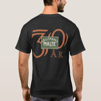 Herrtröja Sällskapet Malte 30 år T-shirt