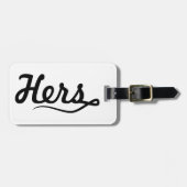 Hers Bagagelabel (Voorkant horizontaal)