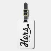 Hers Bagagelabel (Voorkant verticaal)