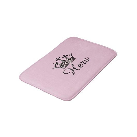Hers Crown Bath Mat (Gekanteld)
