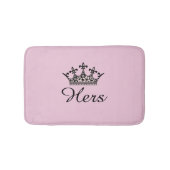 Hers Crown Bath Mat (Voorkant)