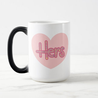Hers Heart Mug Magische Mok