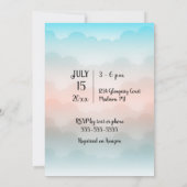 HERS & HERS Lesbian Wedding Shower Kaart (Achterkant)