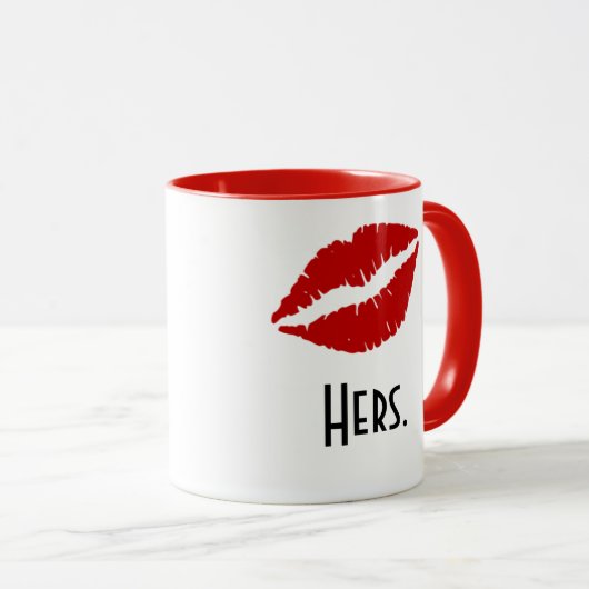 "Hers" Kiss Mok (Voorkant rechts)