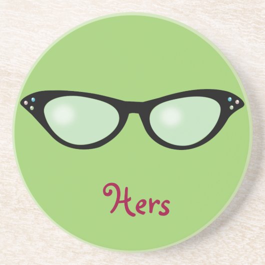 Hers Spectacles Onderzetter (Voorkant)