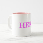 HERS TWEEKLEURIGE KOFFIEMOK (Voorkant links)