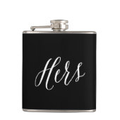 Hers | Weddenschap Heupfles (Voorkant)