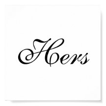 Hers Wit Zwart