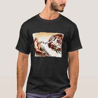 Herschapen Kitty Cats Creatie Schilderij Parodie K T-shirt