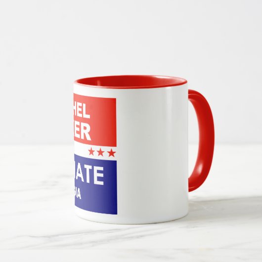 Herschel Walker US Senate Georgia 2022 Mok (Voorkant rechts)