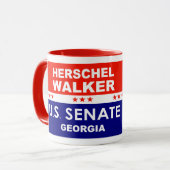 Herschel Walker US Senate Georgia 2022 Mok (Voorkant links)