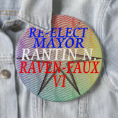 HERSELECTEERDE RANTIN RONDE BUTTON 6,0 CM (In situ)