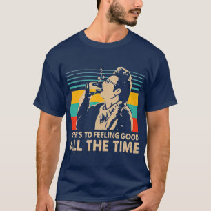 Hersen aan het gevoel van een goede tijd  t-shirt