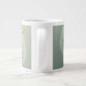 Hersen Botanische Creativiteit Grote Koffiekop (Achterkant)