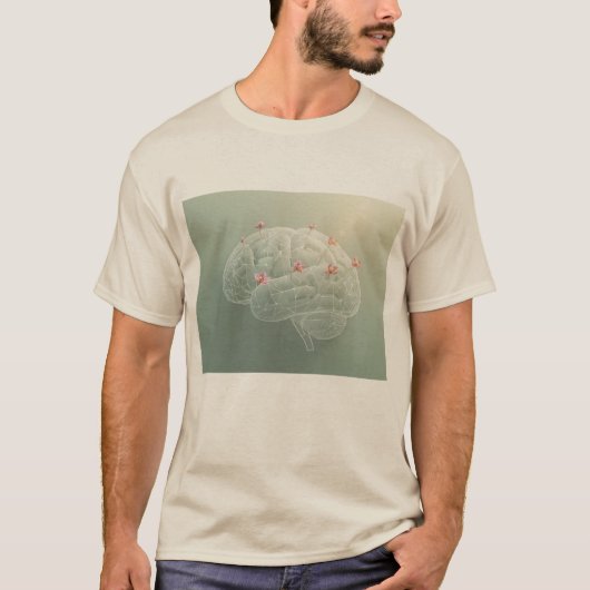 Hersen Botanische Creativiteit T-shirt (Voorkant)