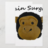 Hersen Chirurg Briefpapier (Voorkant / Achterkant)