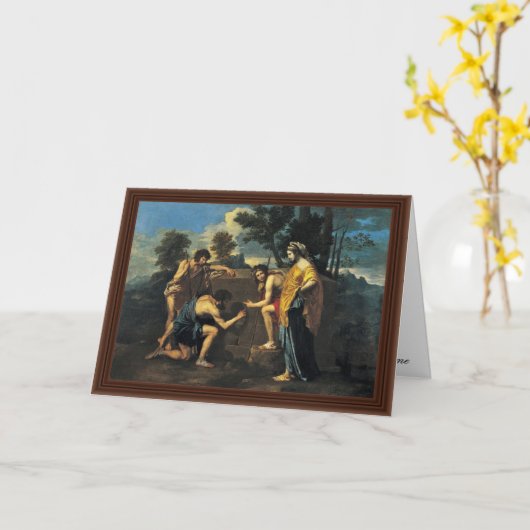 hersen in Arcadia (et in Arcadia Ego), Kaart (Gele Bloem)