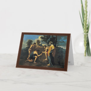 hersen in Arcadia (et in Arcadia Ego), Kaart