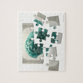 hersenanalyse, conceptuele computerillustraties. legpuzzel (Verticaal)