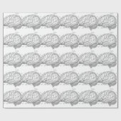  hersenanatomie cadeaupapier (Vlak)