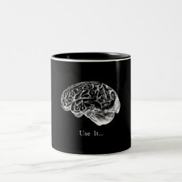 Hersenanatomie - Gebruik het Tweekleurige Koffiemok