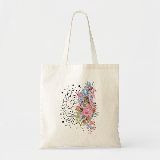 Hersenanatomie Tote Bag (Voorkant)