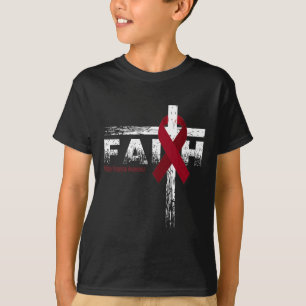 Hersenaneurysma Bewustzijn Christelijk geloof en k T-shirt