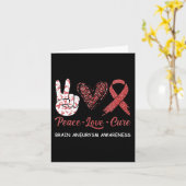 Hersenaneurysma Bewustzijn Vrede Liefde Kuur Luipa Kaart (Gele Bloem)