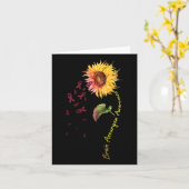 Hersenaneurysma Bewustzijn Zonnebloem 1 Kaart (Gele Bloem)