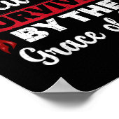 Hersenaneurysma overlevende door de genade van God Poster (Hoek)