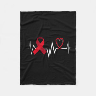 Hersenaneurysma ribbon-aneurysma bewustzijn fleece deken