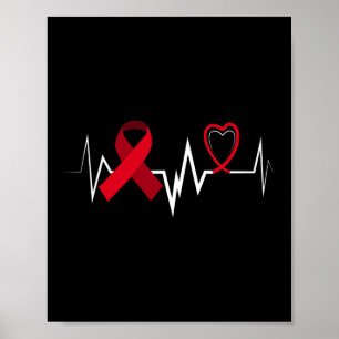 Hersenaneurysma ribbon-aneurysma bewustzijn poster