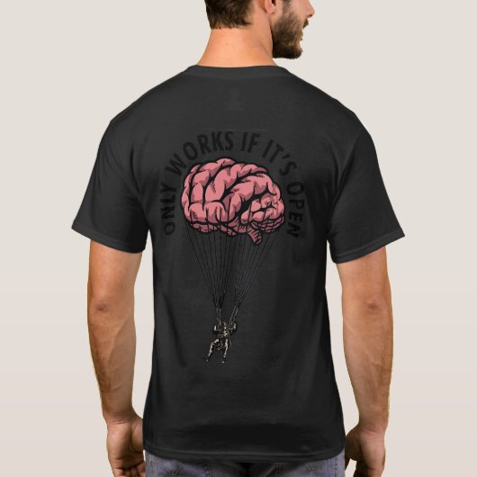 Hersenbehoefte T-shirt (Achterkant)