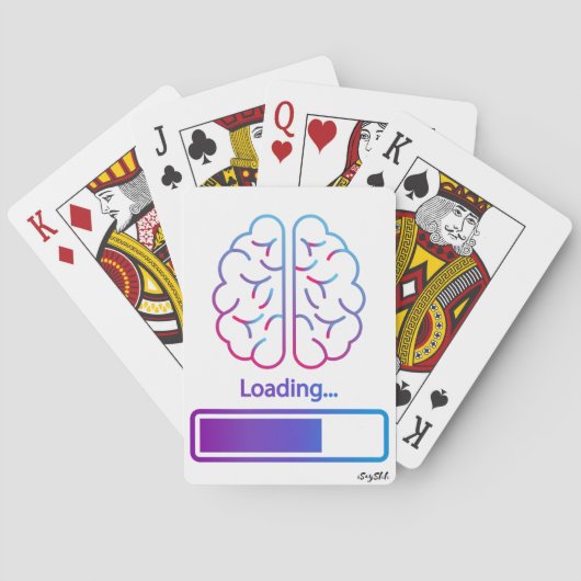 Hersenbelasting Pokerkaarten (Achterkant)
