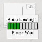 Hersenbelastingstang Briefkaart (Voorkant / Achterkant)