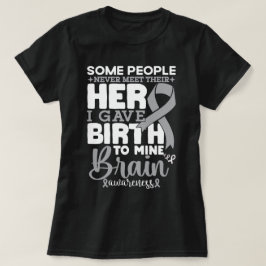 Hersenbewustzijn Sommige mensen ontmoeten hun held T-shirt