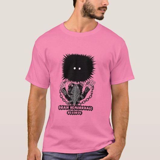 Hersenbloeding records 2025 logo t-shirt (Voorkant)