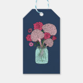 Hersenbloemboeket Cadeaulabel (Voorkant)