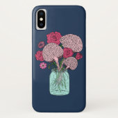 Hersenbloemboeket Case-Mate iPhone Case (Achterkant)
