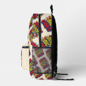 Hersenboeken en grote doelen - Leuke Back-to-Schoo Bedrukte Rugzak (Rechts)