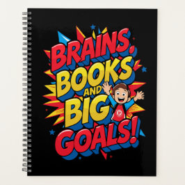 Hersenboeken en grote doelen - Leuke Back-to-Schoo Planner