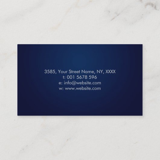 Hersenboom van het leven - Kleurrijk Bladerwerk Visitekaartje (Achterkant)