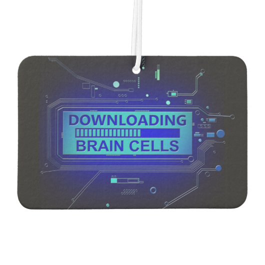 Hersencellen downloaden. luchtverfrisser (Achterkant)