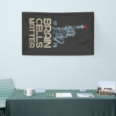 Hersencellen Tellen Standbeeld van de Vrijheid Ant Spandoek (Beurs)