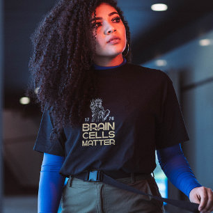 Hersencellen Tellen Standbeeld van de Vrijheid Ant T-shirt