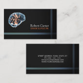 hersenchirurg/psycholoog Doctor Clinisch Visitekaartje (Voorkant / Achterkant)