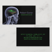 hersenchirurg/psycholoog geest Klinisch lichaam Visitekaartje (Voorkant / Achterkant)