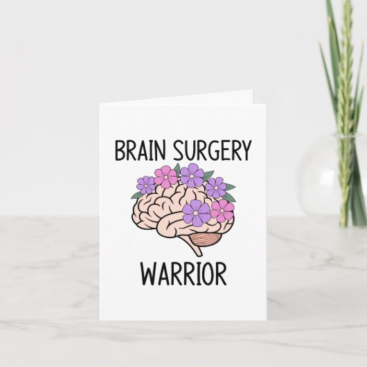 Hersenchirurgie krijger kaart (Voorkant)