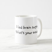 hersenchirurgie mok (Voorkant rechts)